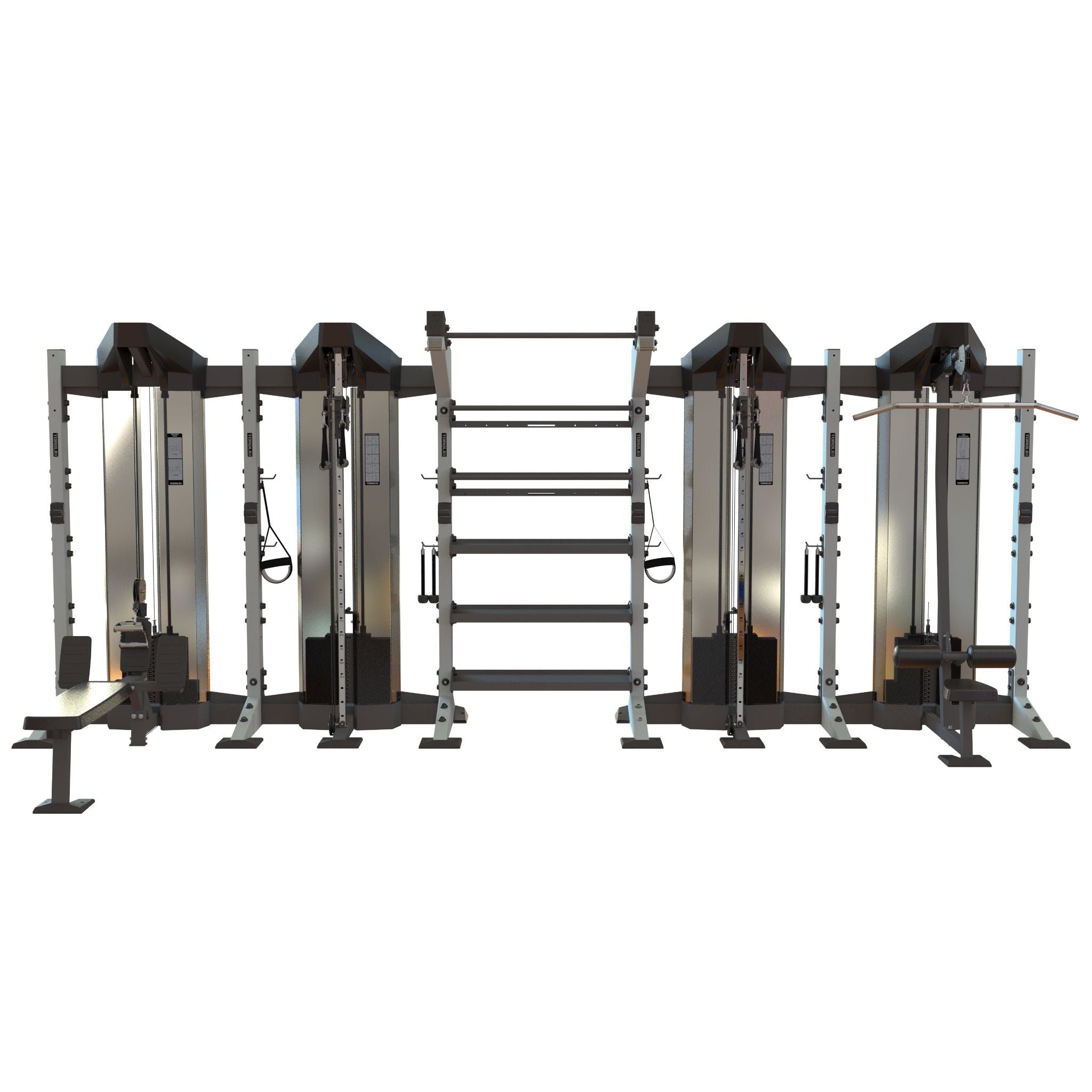 Torque Fitness X-CREATE 5-Module X-SELECT Wall Cable Station - X1 Package - Superior Health & Fitness Solutions