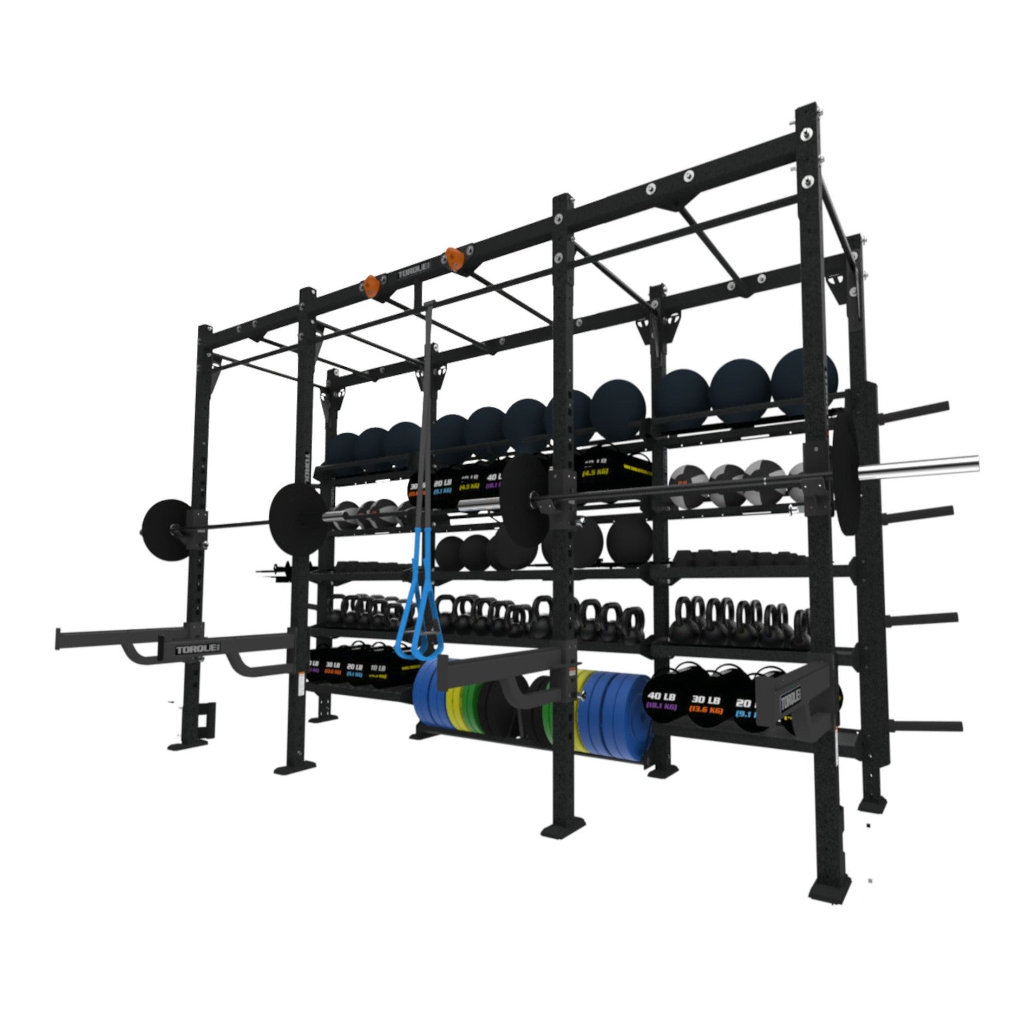 Torque Fitness 14 X 4 Monkey Bar Storage Rack - X1 Package - Superior Health & Fitness Solutions