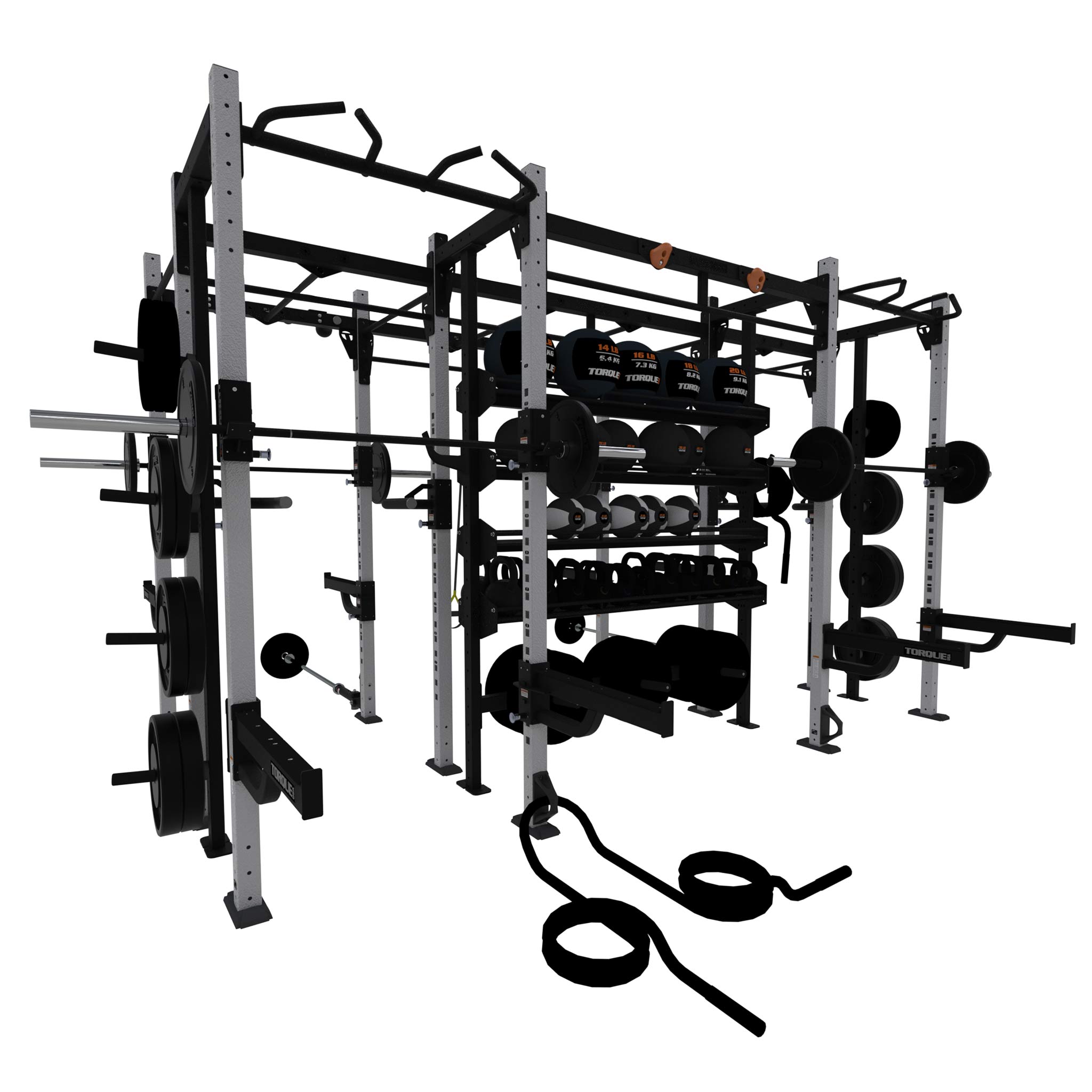 Torque Fitness 14 X 7 Monkey Bar Storage - X1 Package - Superior Health & Fitness Solutions