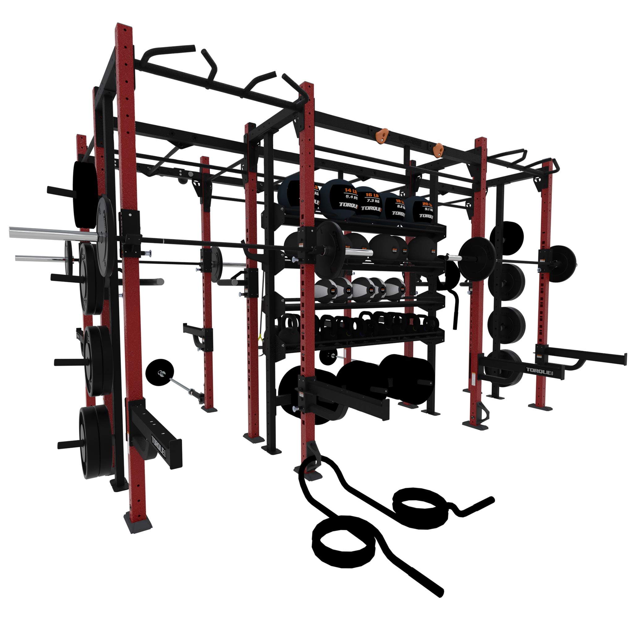 Torque Fitness 14 X 7 Monkey Bar Storage - X1 Package - Superior Health & Fitness Solutions
