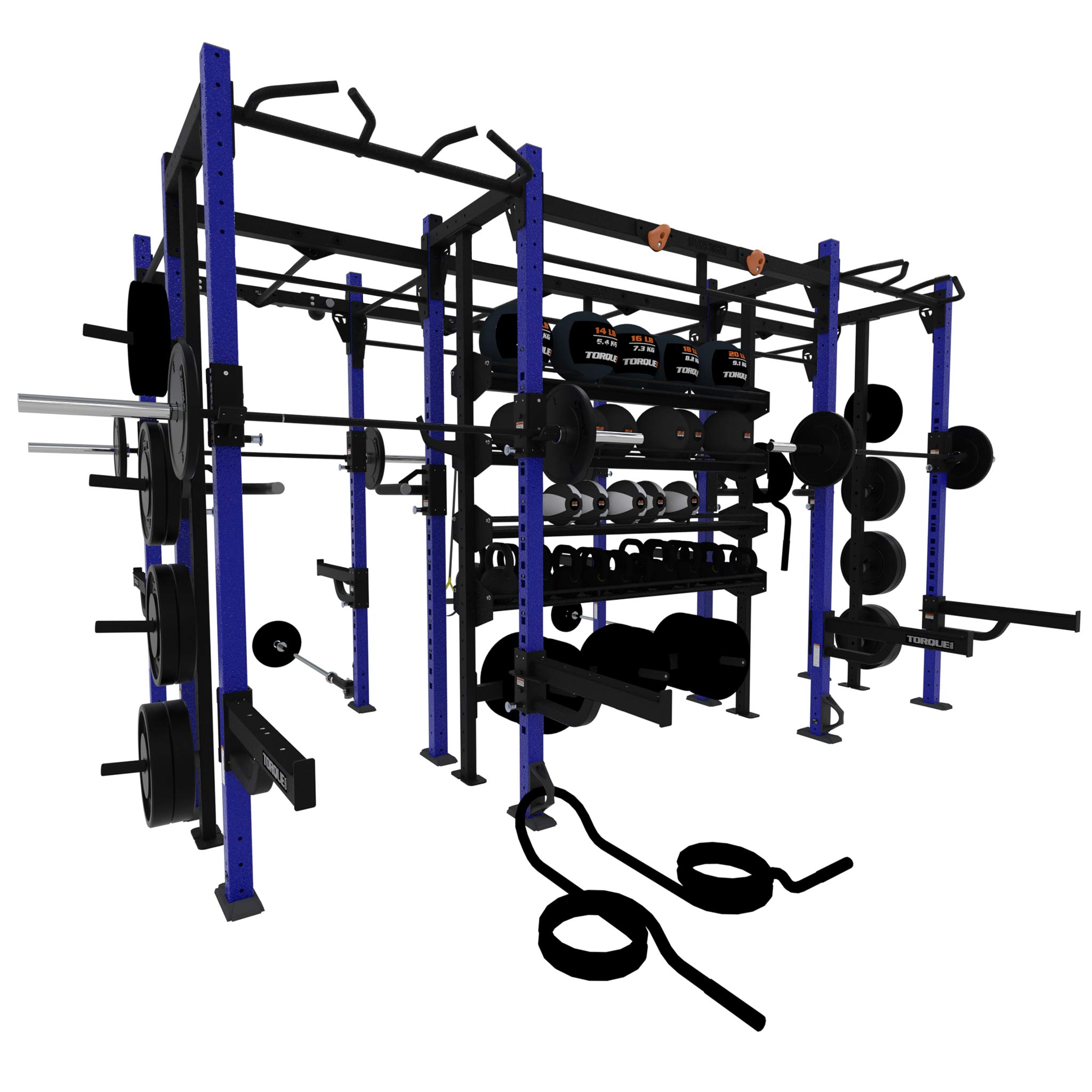 Torque Fitness 14 X 7 Monkey Bar Storage - X1 Package - Superior Health & Fitness Solutions
