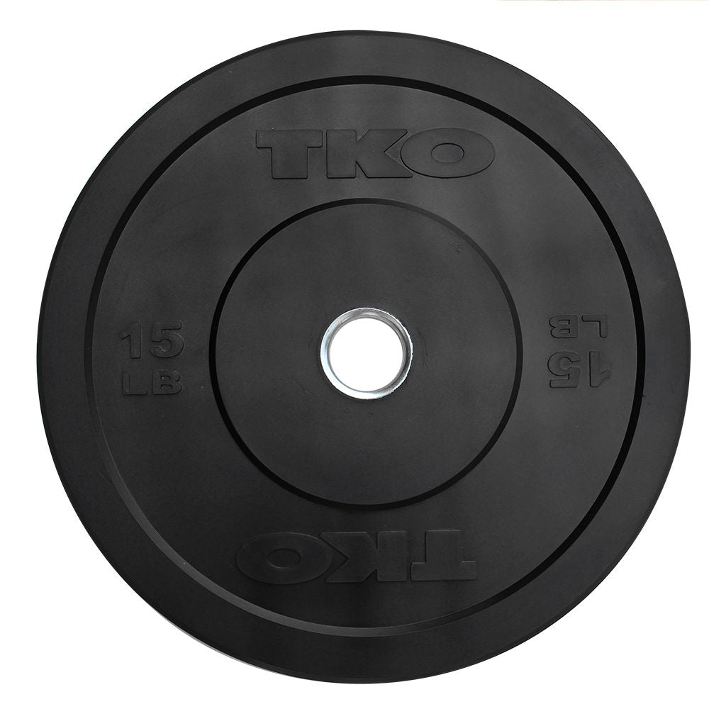 TKO 370lb Bumper Plate Set
