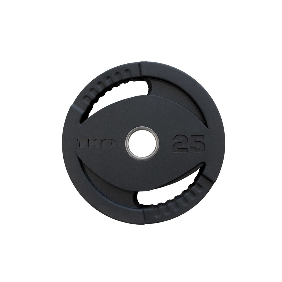 TKO 445lb Olympic Rubber Plate Set