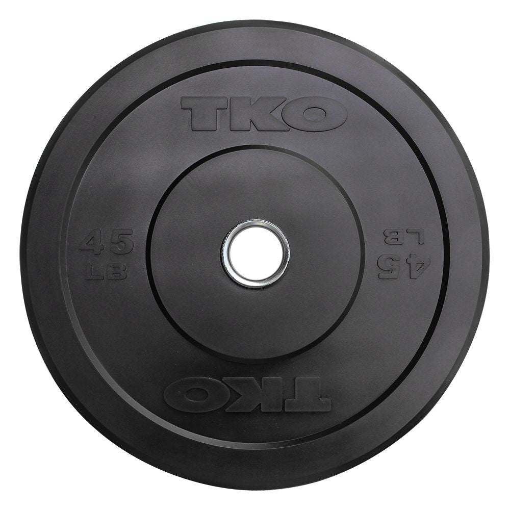 TKO 370lb Bumper Plate Set