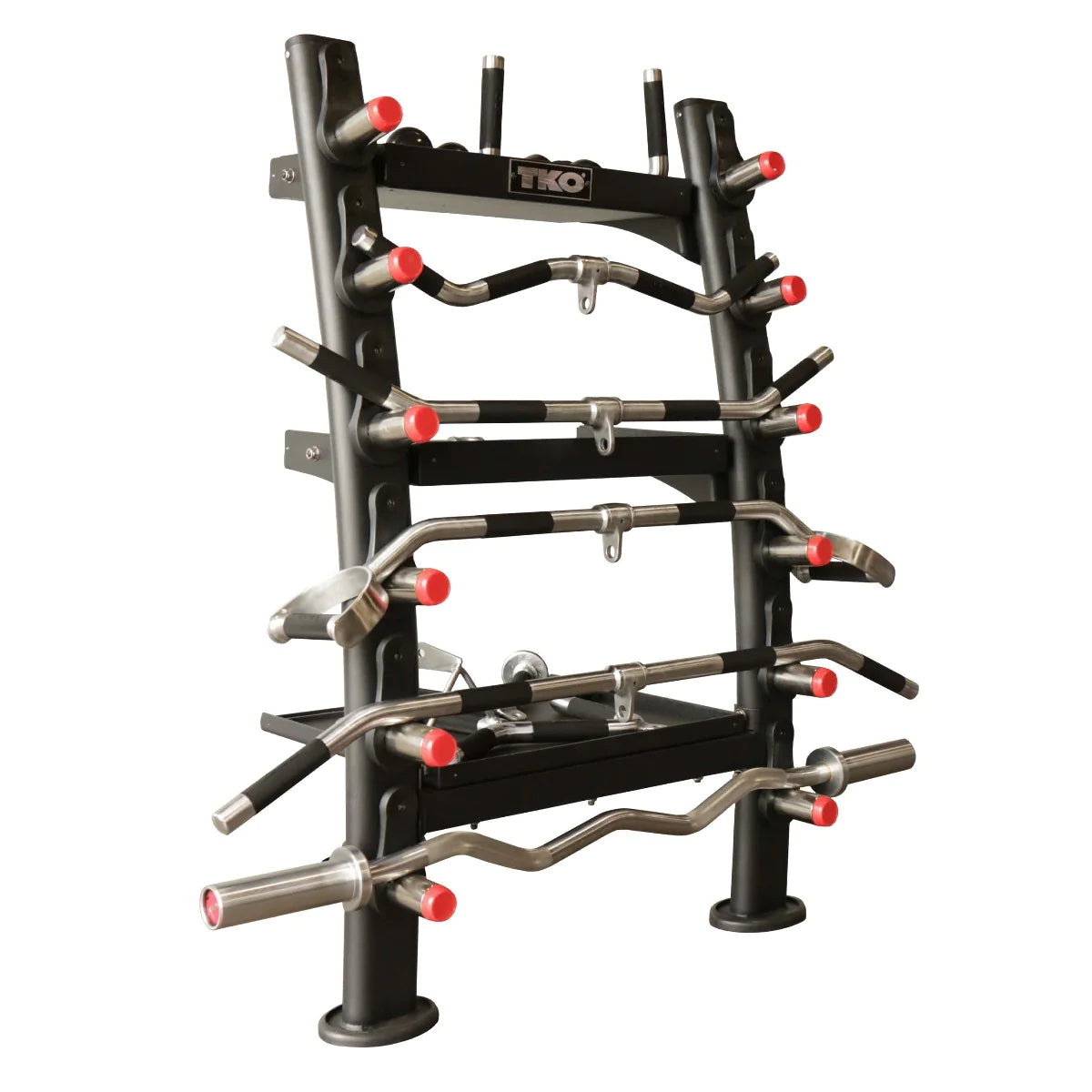 TKO Commercial Cable Attachment Set with 848ACR-BK Rack - Superior Health & Fitness Solutions