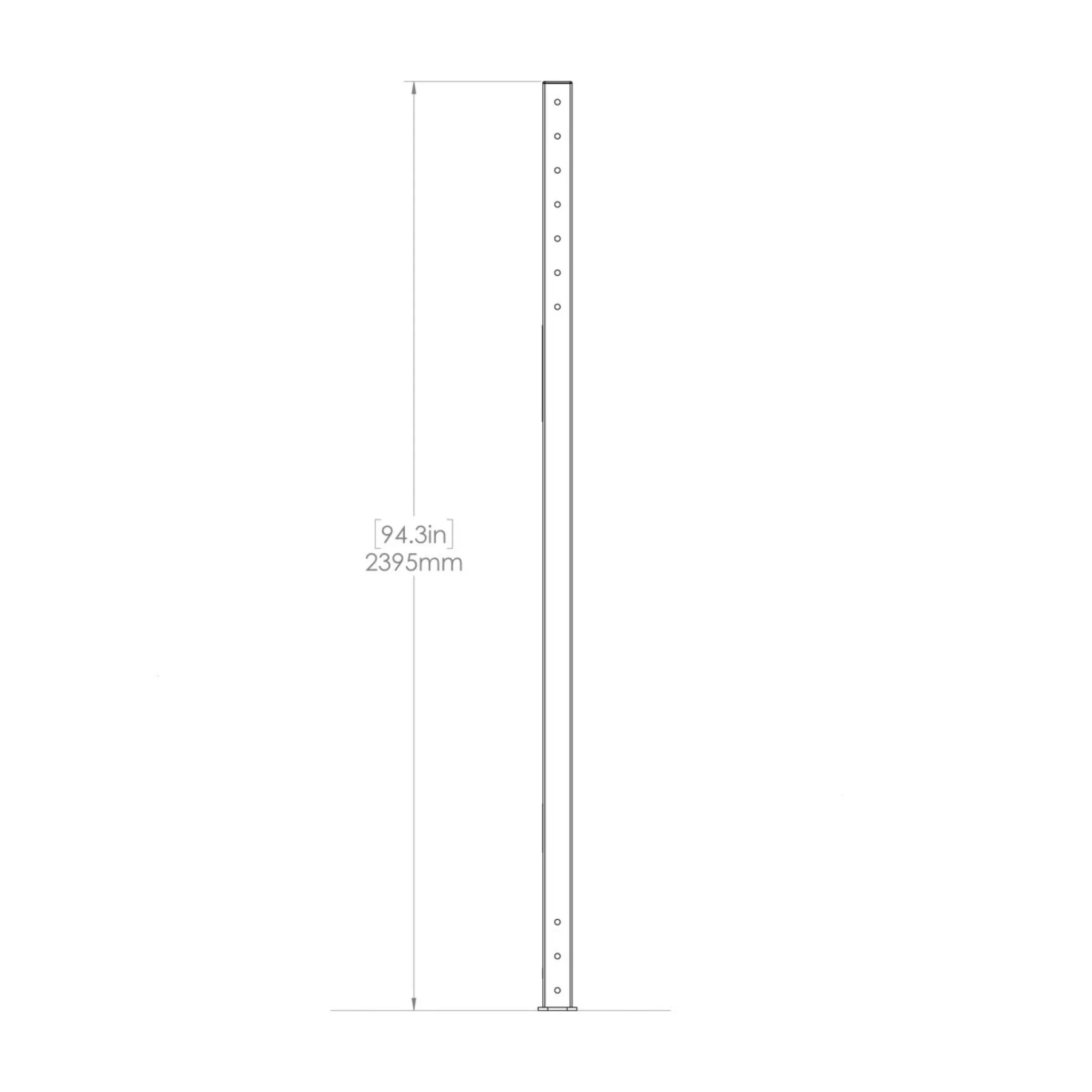 Torque Fitness 8 Ft (2.4 M) Uprights - Superior Health & Fitness Solutions