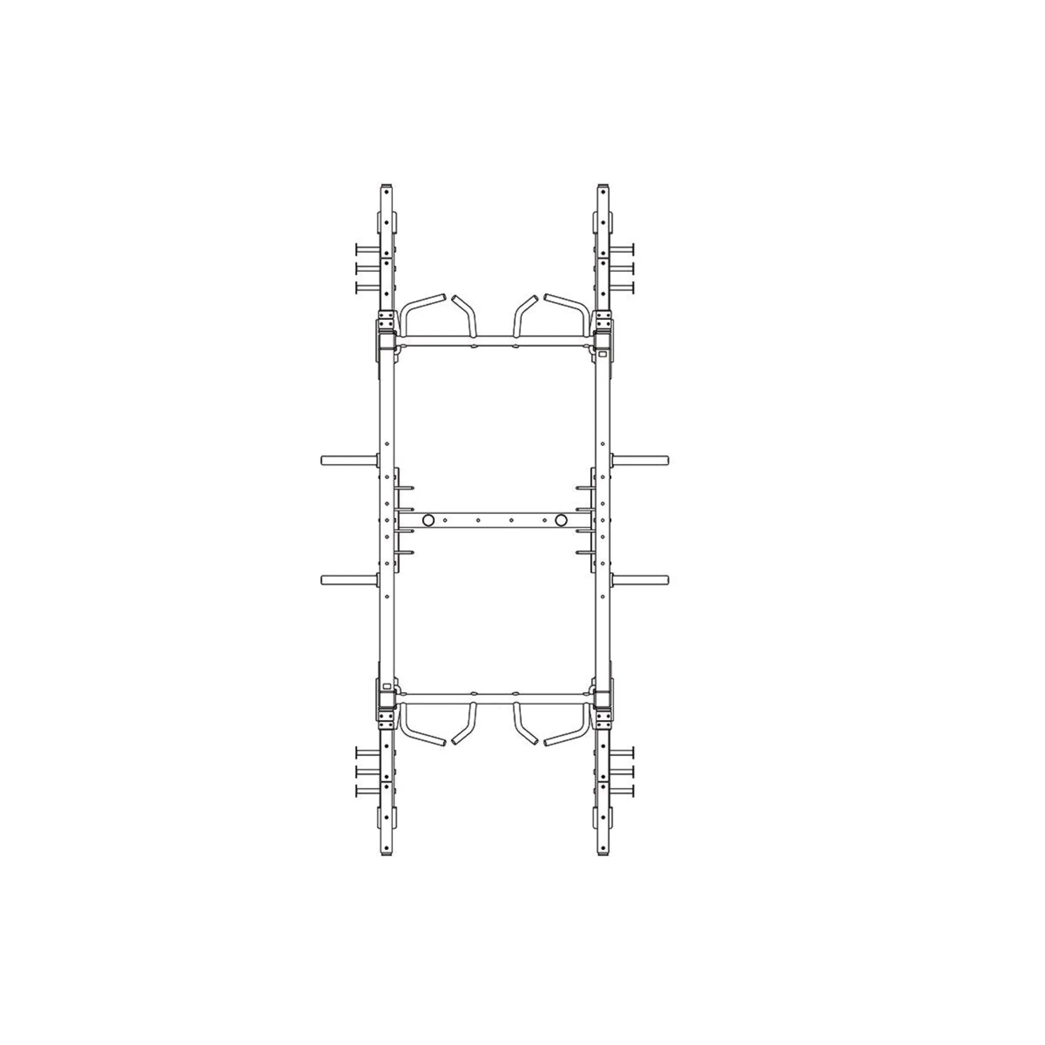 Torque Fitness 4 X 6 Foot Siege Storage Rack - X1 Package - Superior Health & Fitness Solutions