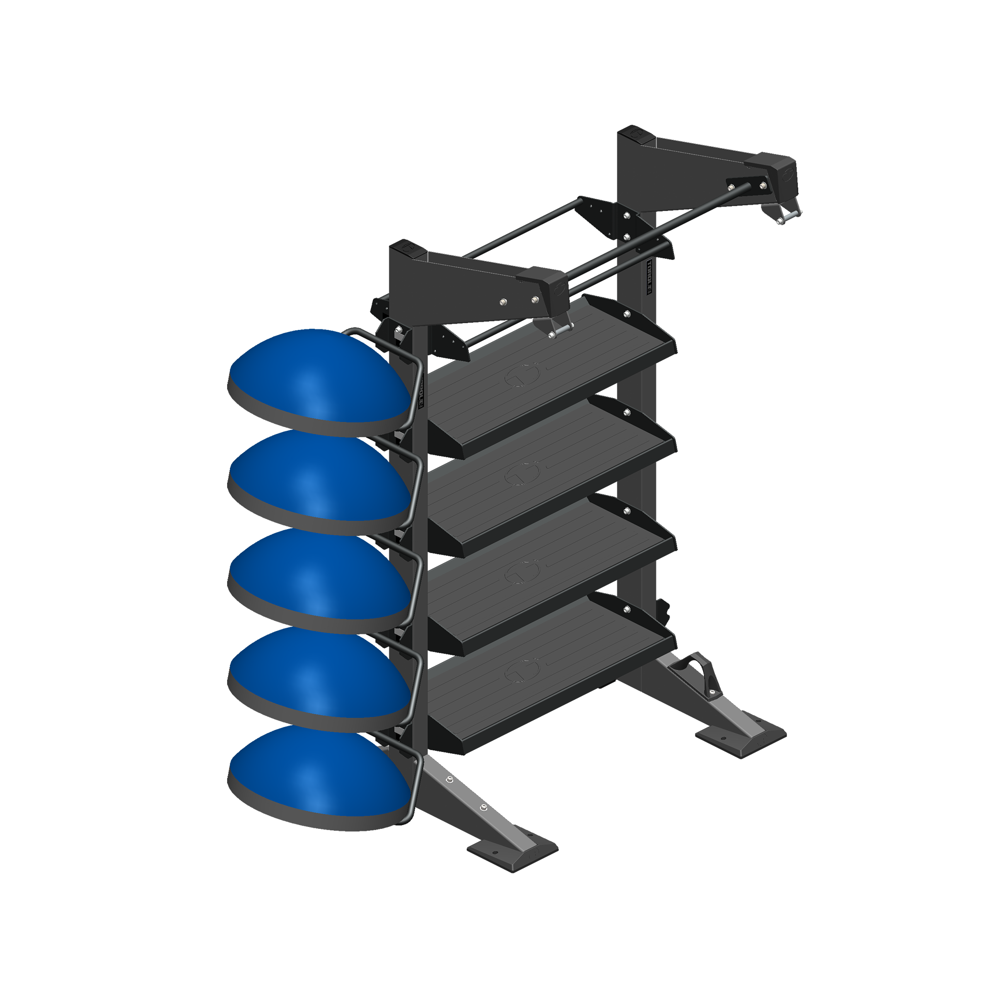 Torque Storage Rack Side Torque Fitness X-CREATE BOSU® Storage Attachment