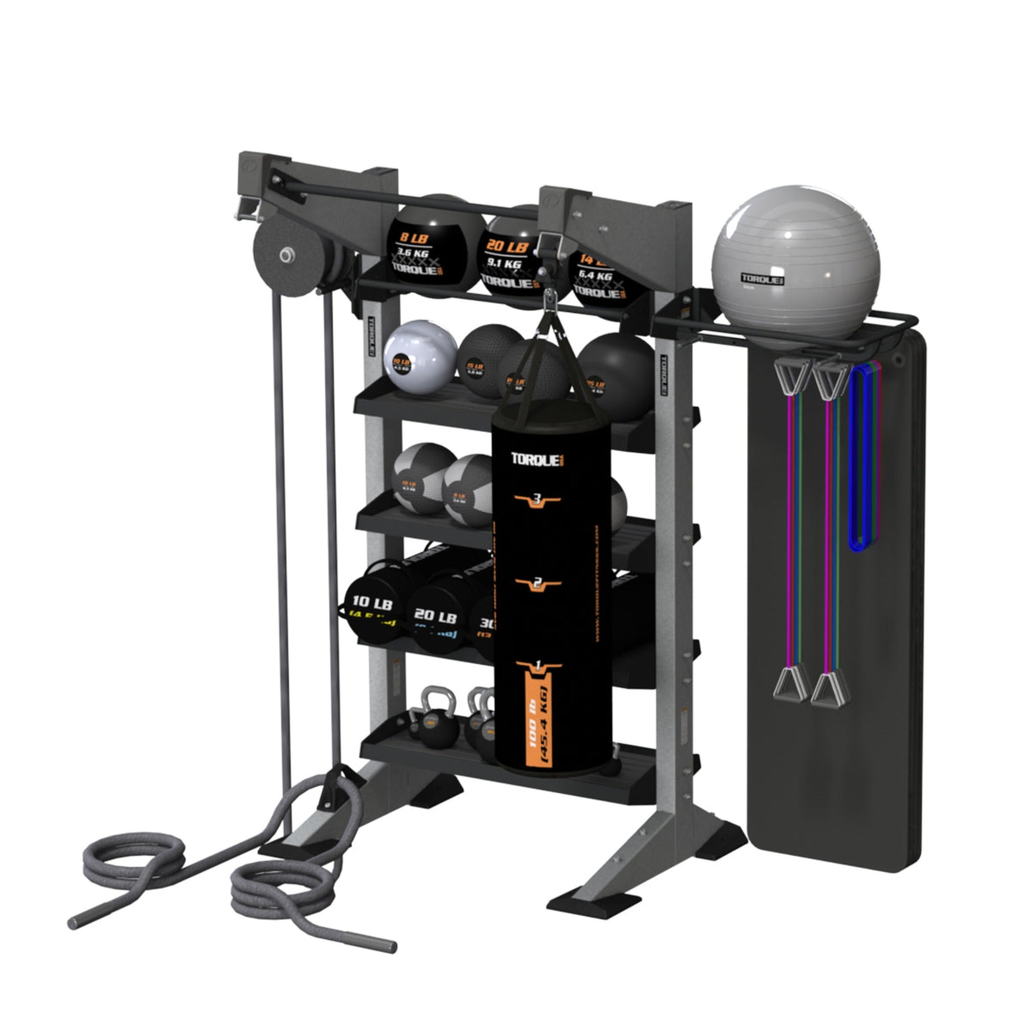 Torque Storage Rack Side Torque Fitness X-CREATE Storage Wall Space Packages